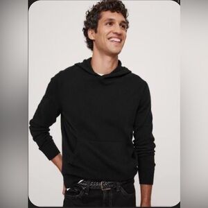 Banana Republic Men's Black Pullover Sweater 100% Cashmere